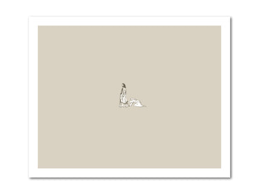 Jesus healing the bleeding woman Poster Print #1